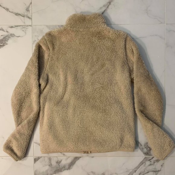 UNIQLO - Teddy Bear/ Fuzzy Beige Jacket - Size XS - Picture 2 of 3